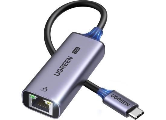 UGREEN USB-C to 2.5G Ethernet Adapter – Aluminum Type-C RJ45 Network Dongle